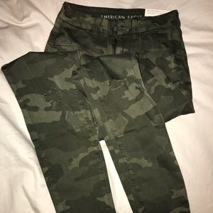 camo jeans